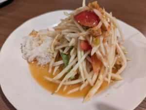 バーンソムタムで注文したソムタム
